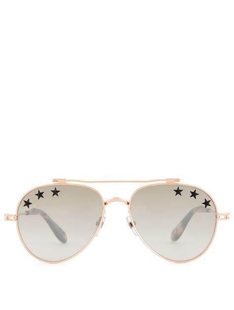 givenchy stars aviator|Women's Designer Sunglasses .